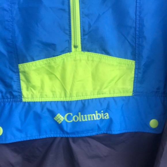 Columbia M Flashback 1/2 zip Windbreaker Pullover - Picture 6 of 9